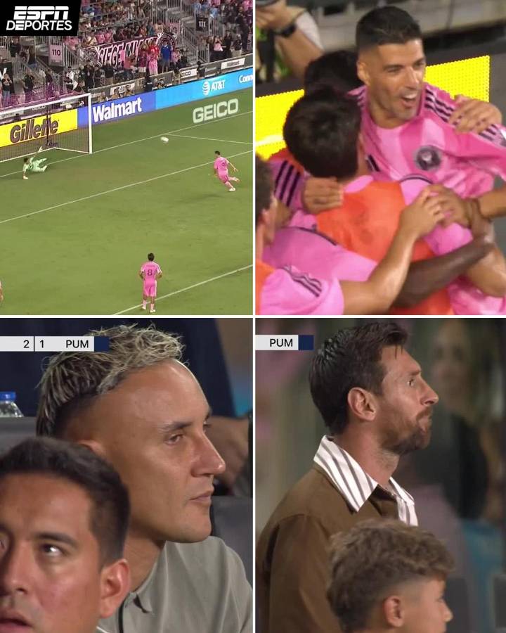 La cara de Keylor Navas a la eliminación de Pumas, lo que hizo Messi al festejo de Suárez y el homenaje a David Ruiz en la Leagues Cup