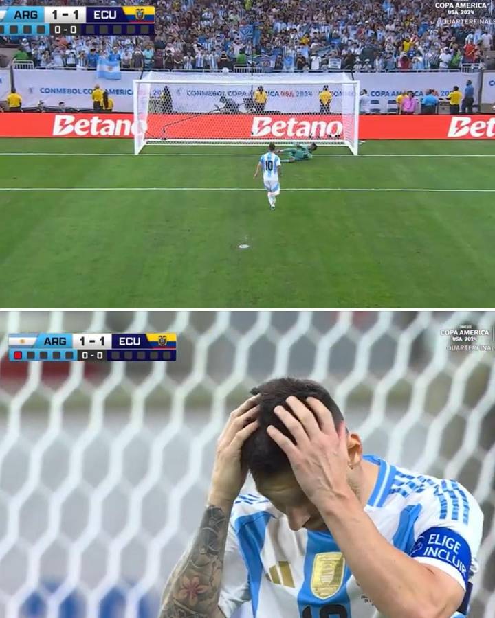 Copa América 2024: Messi falló penal, el show del Dibu Martínez y así festejó Argentina el sufrido pase a semifinales