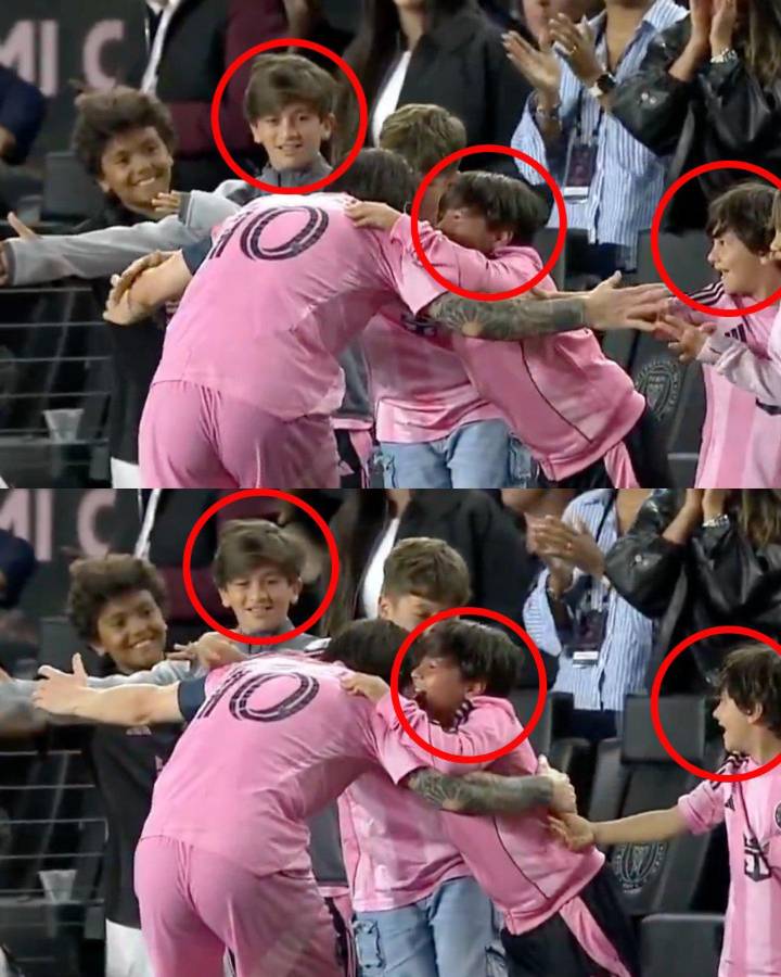 Messi les celebró en la cara, la reacción de Beckham al doblete y la polémica que explotó en Concacaf; Mateo se volvió loco