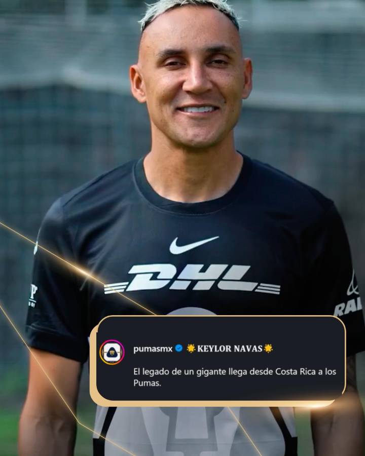 Lo que Keylor Navas nunca esperó de la Liga MX: revelan el verdadero nombre del portero de Pumas y Costa Rica