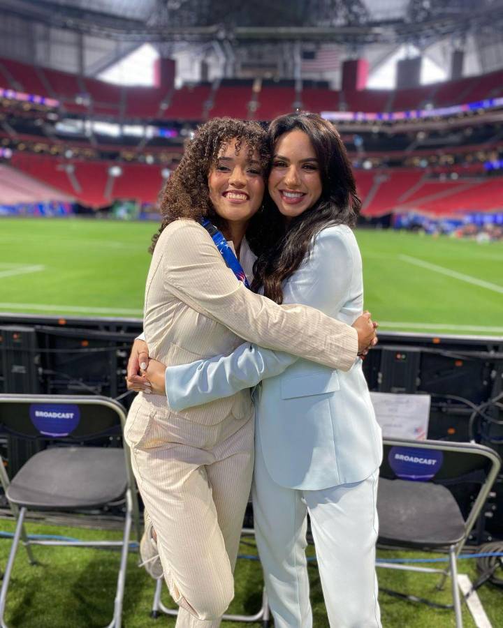 Las bellas periodistas que enamoran en la Copa América 2024: una Miss Honduras y bellas catrachas figuran