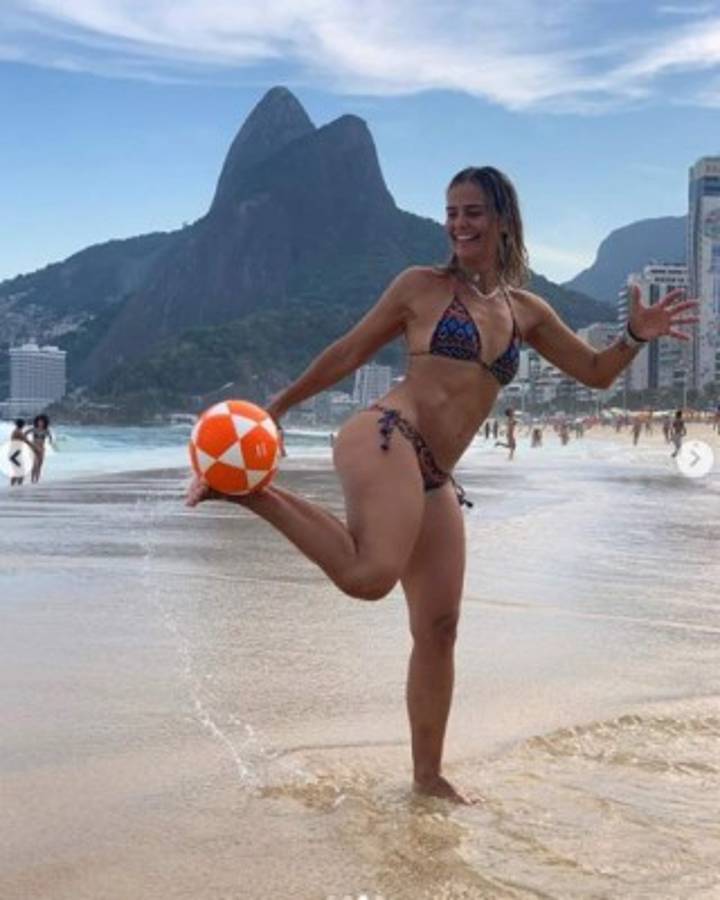 Cuerpazo a sus 40 años: Así luce ahora Milene Domingues, la exmujer de Ronaldo Nazario