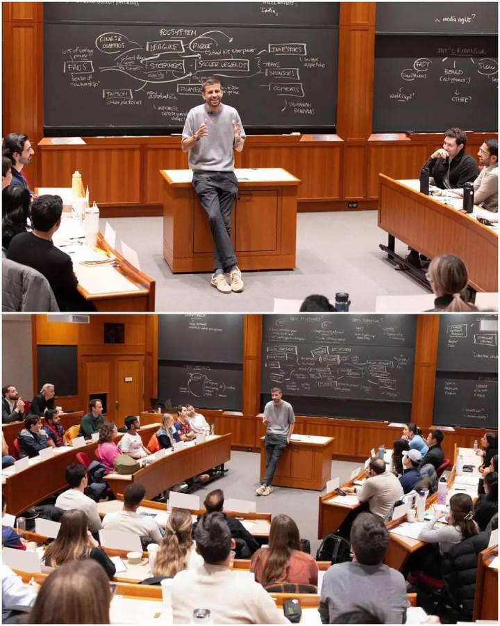 De ganar todo con el Barcelona a profesor de Havard: el motivo que cambió su vida y de esto dio cátedra: Es un honor