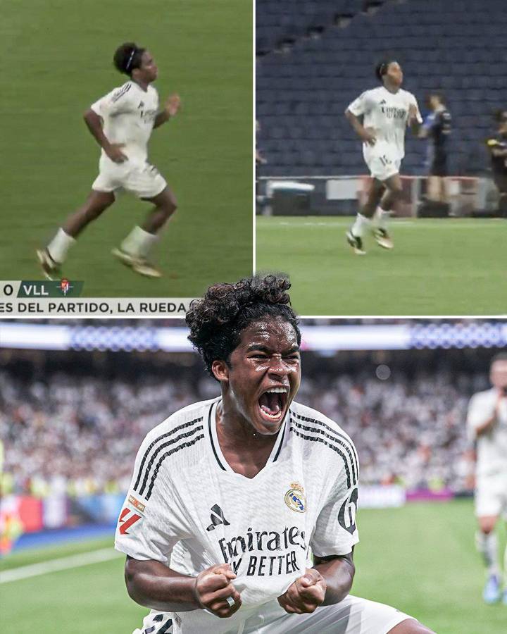 Endrick se queda entrenando tras su primer gol con Real Madrid y el encuentro con Kim Kardashian en el Bernabéu