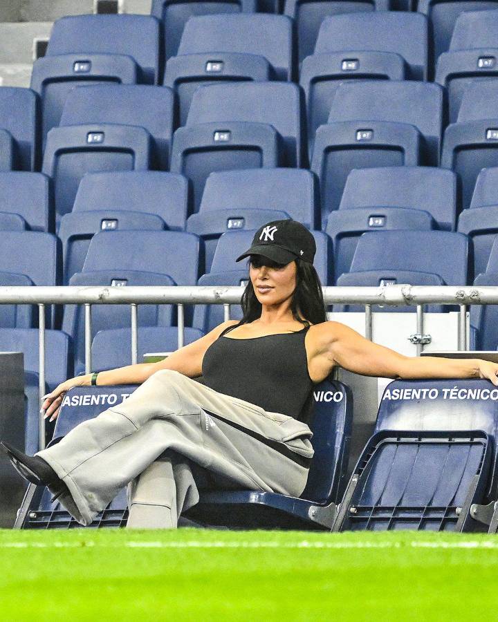 Kim Kardashian impacta en el Bernabéu: las fotos con Florentino Pérez y el mensaje para Vinicius