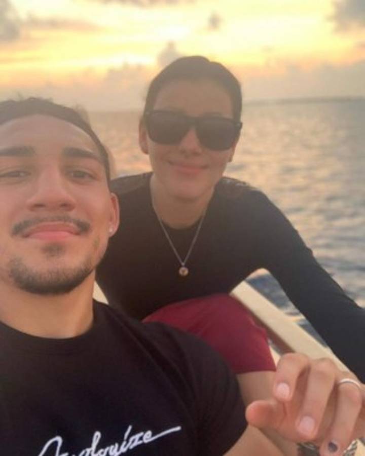 Ella es Cynthia, la hermosa neoyorquina que inspirara al boxeador hondureño Teófimo López