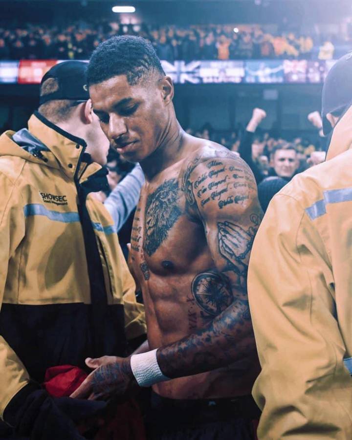 Los increíbles tatuajes de Rashford: por qué lleva referencias de San Cristóbal y Nieves y una cita impactante