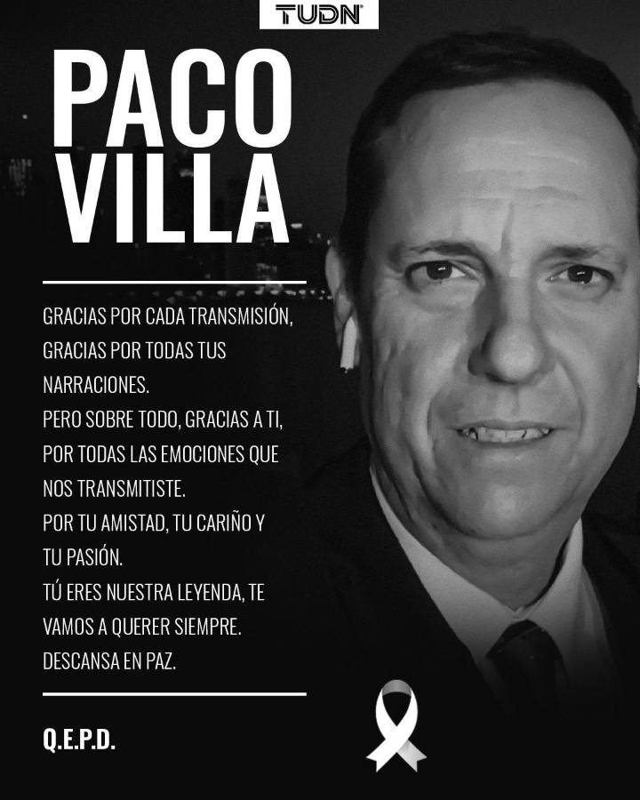 ¿De qué murió Paco Villa, famoso relator deportivo del fútbol mexicano? Su fallecimiento causa conmoción en Cruz Azul
