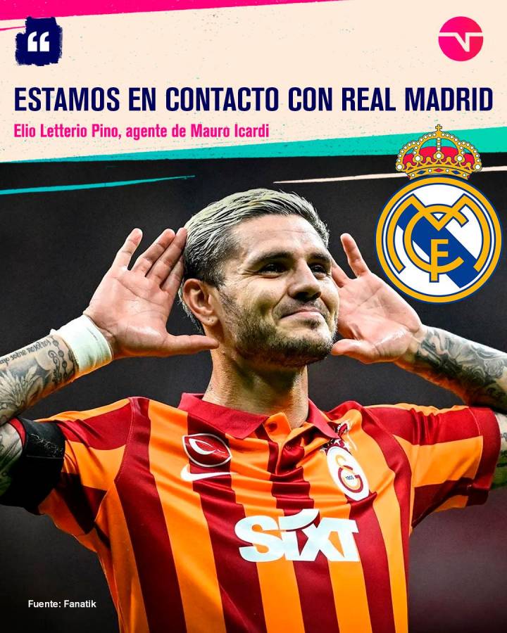 ¿Bombazo en LaLiga? Real Madrid ficharía al argentino Mauro Icardi: “Estamos en contacto...”