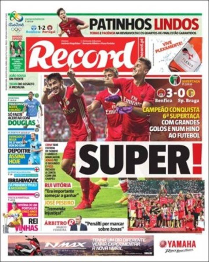 PORTADAS: Esto amaneció diciendo la prensa deportiva en el mundo