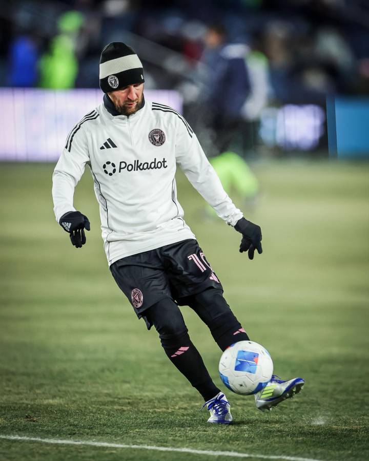 ¡Messi los congeló! La Pulga marcó un golazo y le dio el triunfo al Inter Miami sobre Kansas City en Concacaf Champions Cup