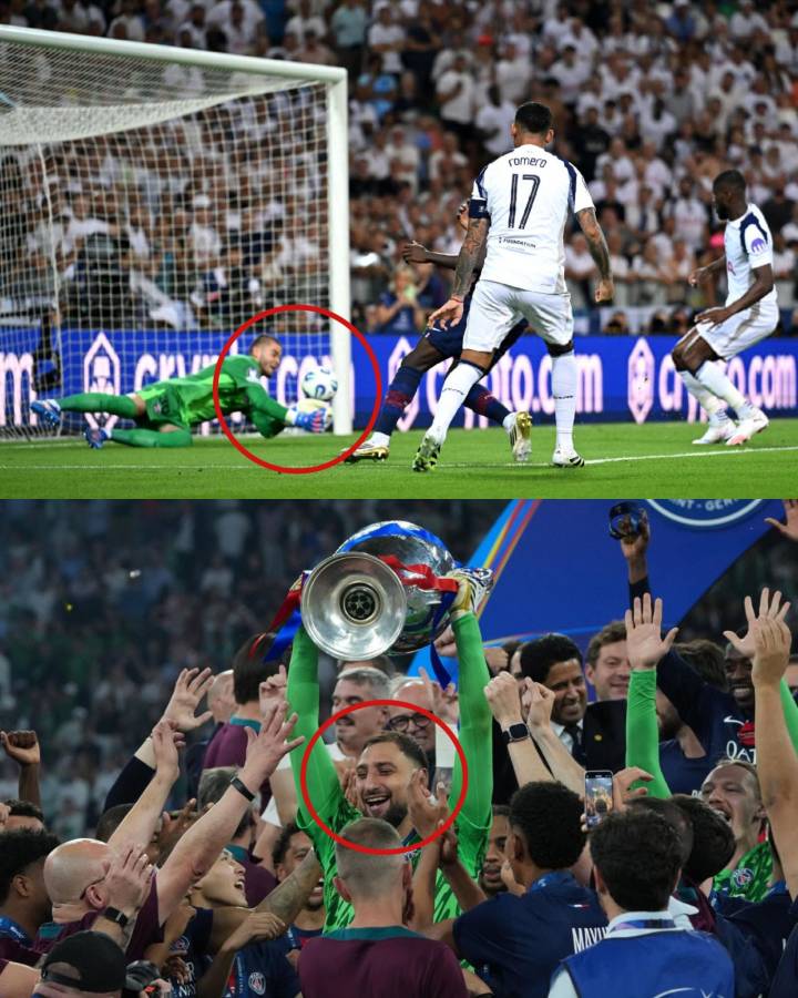 El nuevo portero del PSG pasó de villano a héroe y así festejó Luis Enrique tras ganar la Supercopa; el Balón de Oro ya tiene dueño