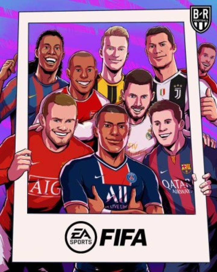 Los crueles memes de la 'desastrosa' portada de FIFA 21 con Mbappé de protagonista