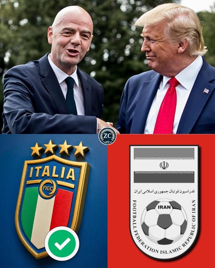 Mundial 2026: Donald Trump recibe la peor respuesta luego de pedir a FIFA que quitara a Irán por Italia