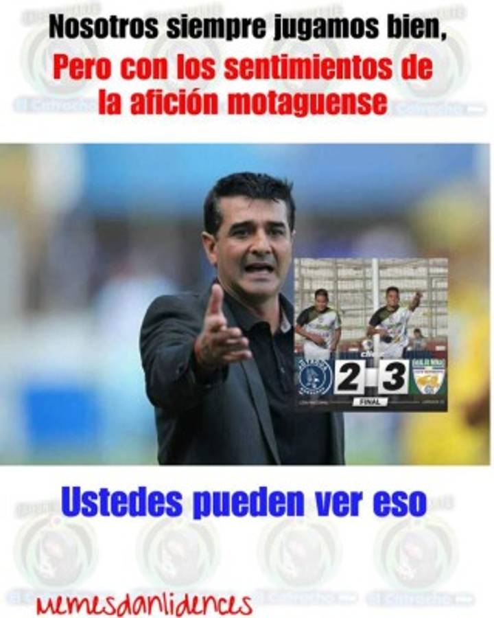 Motagua y Marathón son destruidos con memes tras perder sus partidos