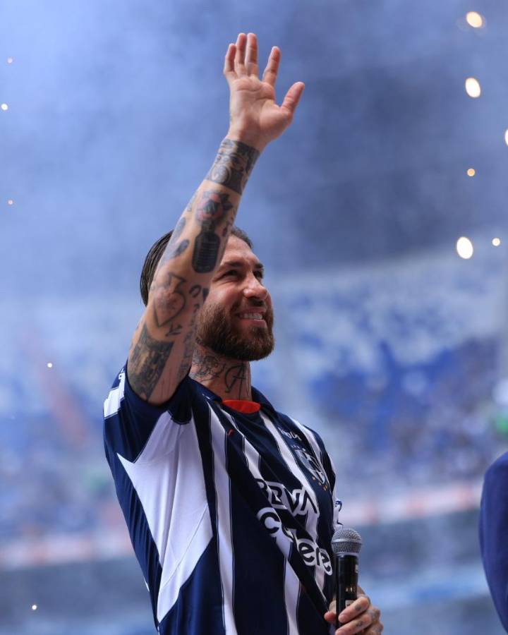 Sergio Ramos es presentado oficialmente como jugador del Monterrey: “Es hora de que las copas cambien de vitrina”