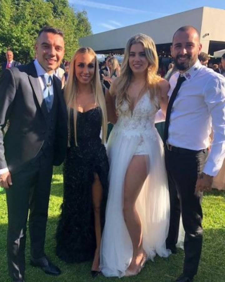 La otra boda del fútbol: Así fue la fiesta de Iago Aspas y su infartante mujer en España