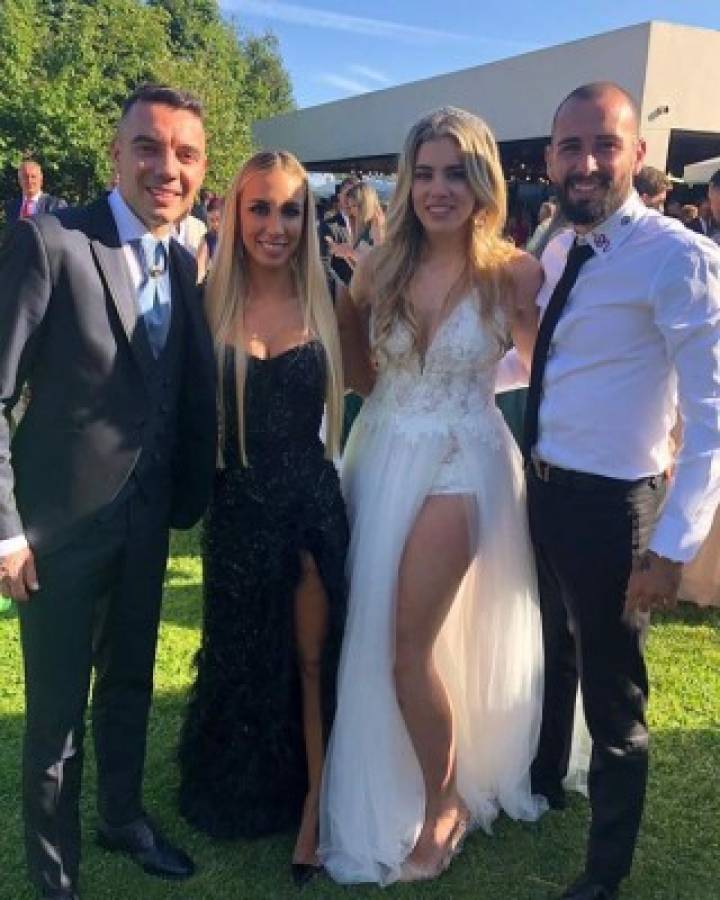 La otra boda del fútbol: Así fue la fiesta de Iago Aspas y su infartante mujer en España