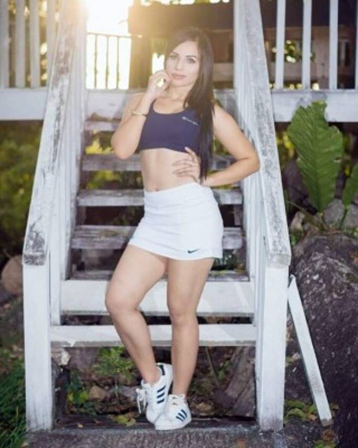 Gaby Martínez, la belleza hondureña que mañana estará alentando a la H