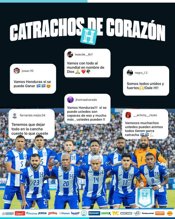 Que se repita el sueño pongan huev**: la prensa reacciona motivada a la clasificación de Honduras al Mundial 2026