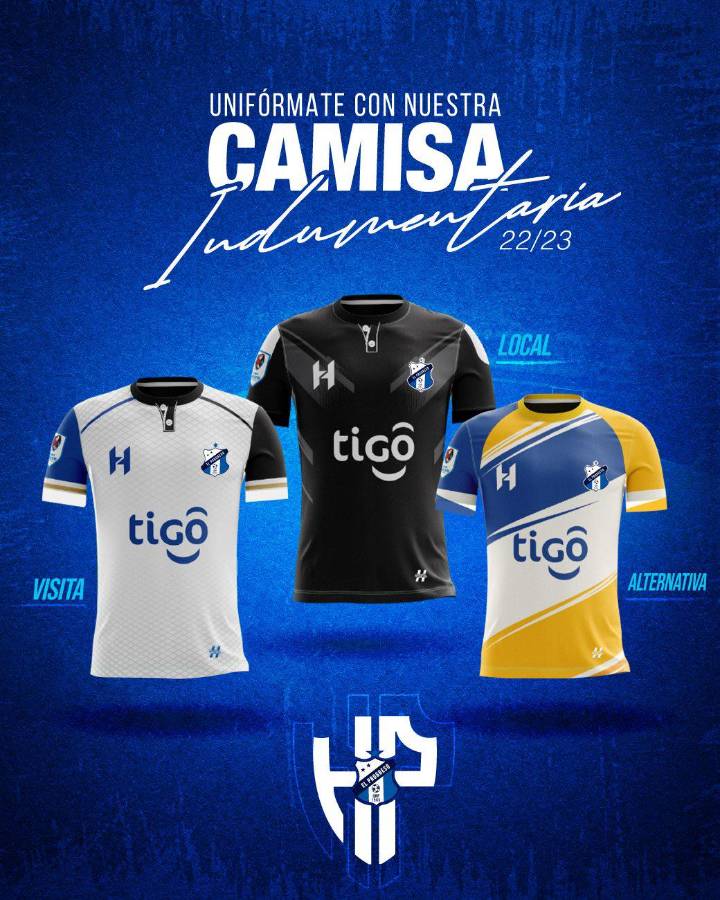 ¡Potros y Real España deslumbran! Las nuevas camisas en la Liga Nacional para el Apertura 2022