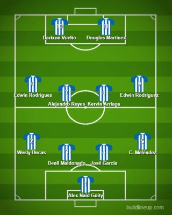 ¡Un 11 ofensivo! La alineación que perfila Honduras para el debut ante Haití en el Preolímpico