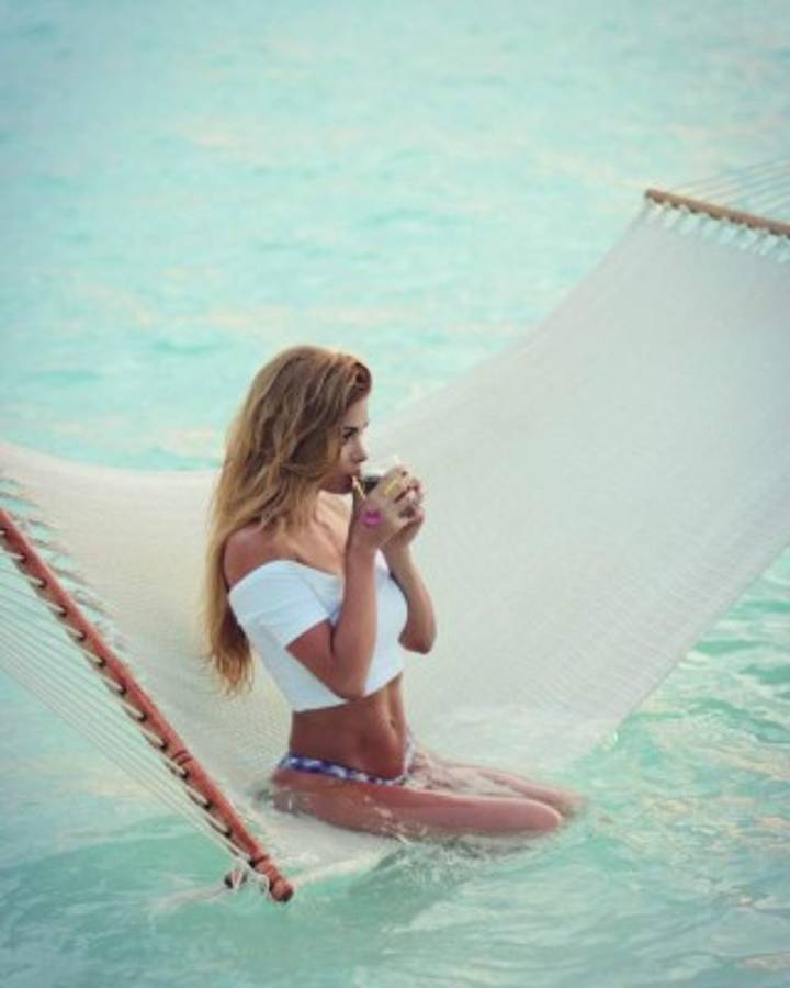 Pamela Reif, la espectacular novia del portero del Liverpool