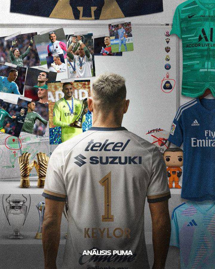 Keylor Navas se gana a la afición de Pumas en su presentación: esto dijo de los errores de Parra y, ¿cuándo debutará en Liga MX?