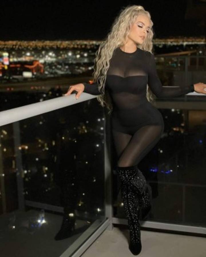 La conoció en un club de striptease: Así es Anna Monroe, la nueva novia de Floyd Mayweather  