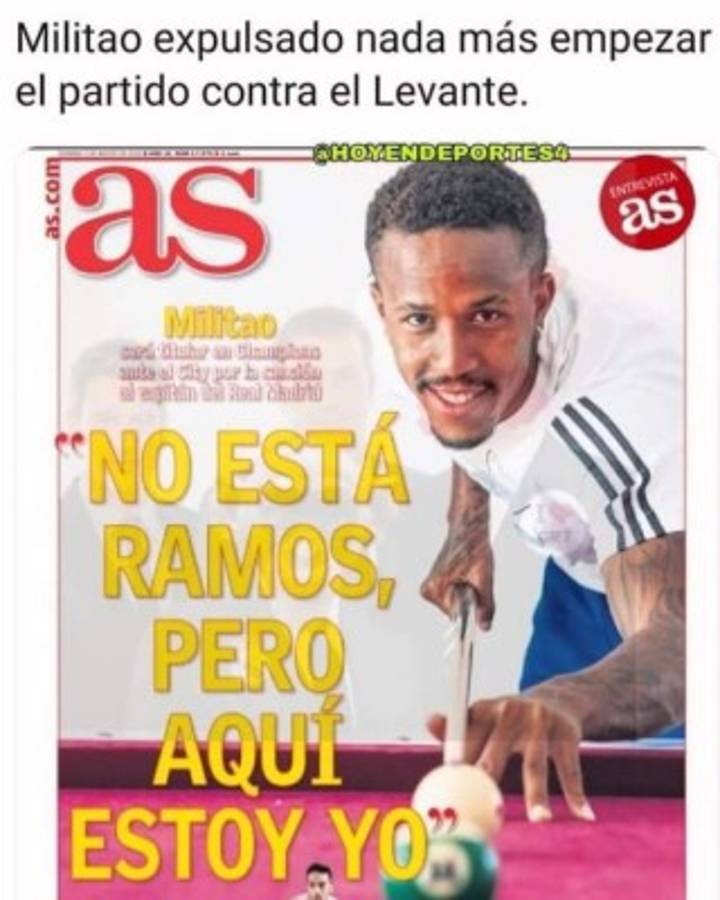 Real Madrid, el VAR y Sergio Ramos son destrozados con memes tras perder ante Levante