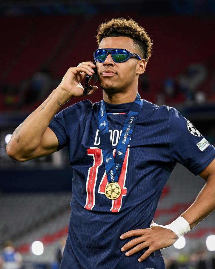 Marcelo le hizo una promesa a Doué tras ganar la Champions... ¡y Neymar la cumple después!