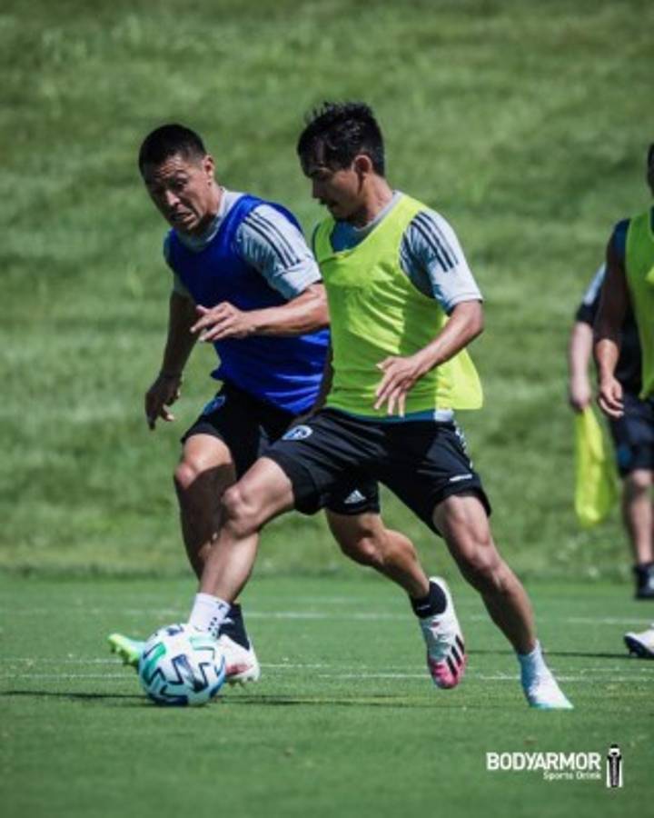 Fotos: Así se prepara la legión hondureña para el reinicio de la MLS en Florida