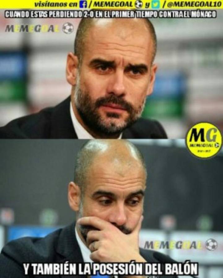 Los memes de la eliminación del City de Pep y del Leverkusen de 'Chicharito'