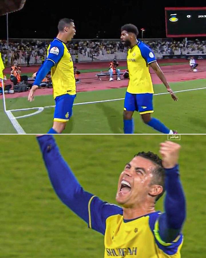 Así disfrutó Cristiano Ronaldo su póker con el Al Nassr ¿Y dónde estaba Georgina mientras CR7 marcaba?