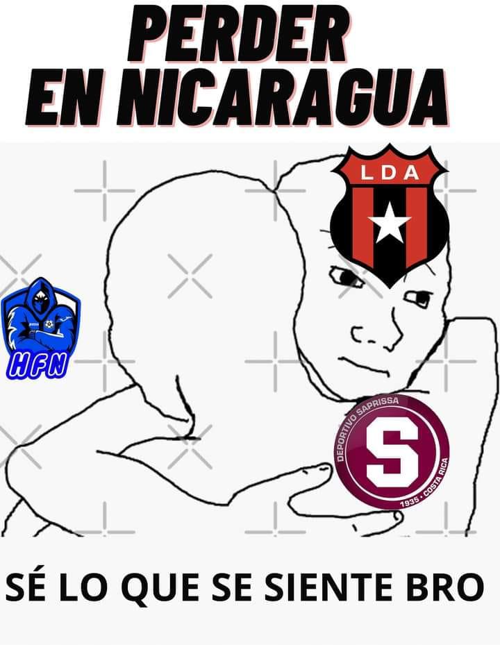 En Costa Rica destrozan con memes al Saprissa tras histórica derrota en Nicaragua ante el Real Estelí