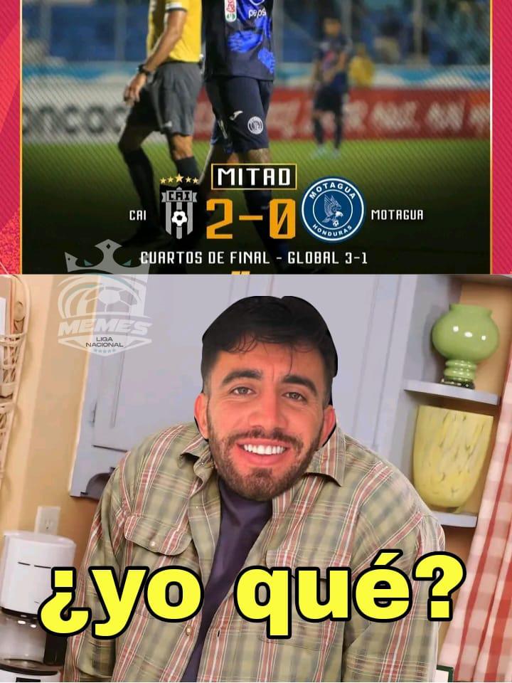 Los memes destrozan al Motagua tras perder ante el CAI y quedar eliminado en la Copa Centroamericana de Concacaf