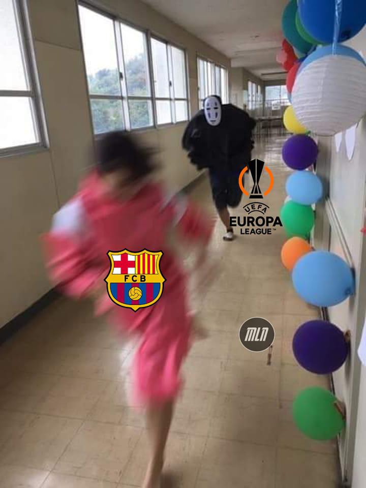 Gracias al Inter: Barcelona jugará otra vez la Europa League y los memes hacen pedazos a Xavi y sus jugadores
