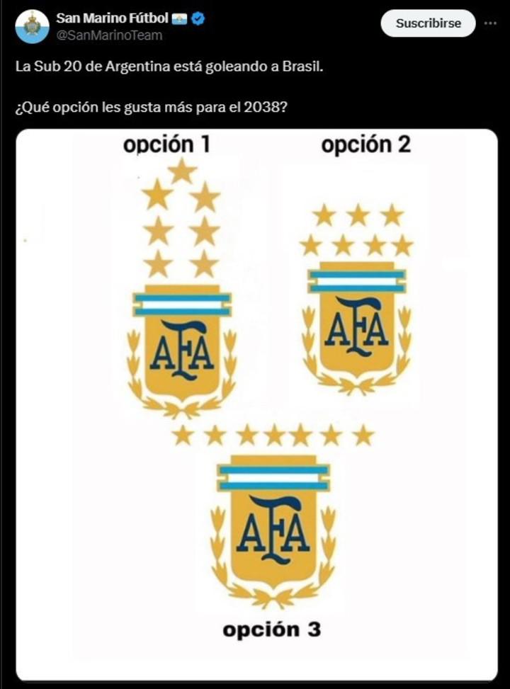 Los memes que dejó la paliza de Argentina ante Brasil en el Sudamericano: ¡Mascherano fue una de las víctimas!