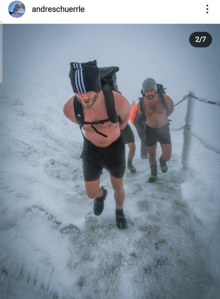 De ganar la Copa del Mundo a caminar sin mucha ropa por una montaña helada: “Es la prueba más dura”