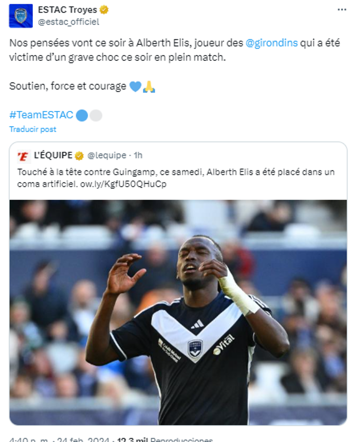 Oran por Alberth Elis: prensa mundial, clubes franceses y futbolistas se solidarizan con el hondureño tras su lesión