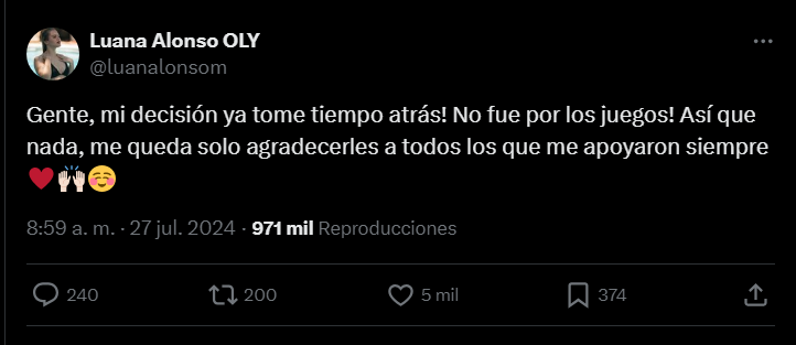 Expulsaron a la atleta más bella de los Juegos Olímpicos de París: “Su presencia crea un ambiente inadecuado”