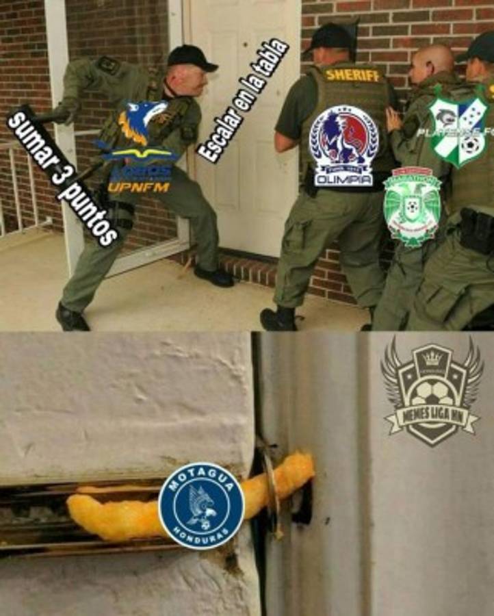 Los memes de la jornada 13 de la Liga Nacional donde destrozan a Marathón