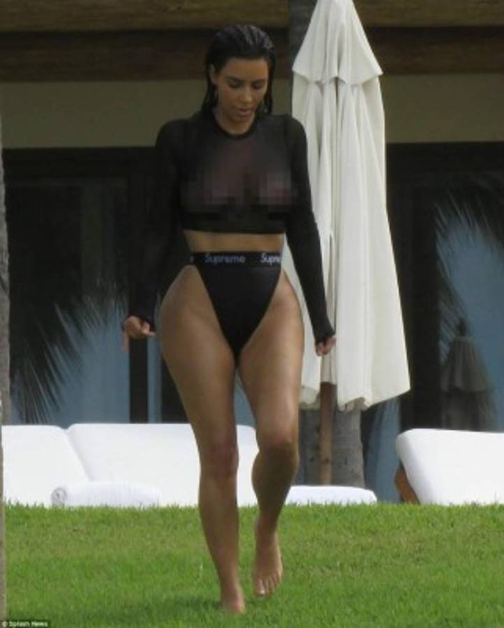 ¡De infarto! 11 fotos subidas de tono de la ardiente Kim Kardashian