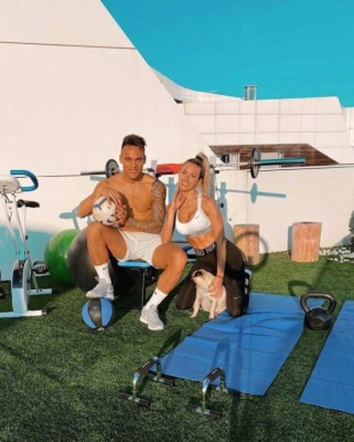 ¡Hermosura! La novia del argentino Lautaro Martínez, delantero deseado por Barcelona y Real Madrid