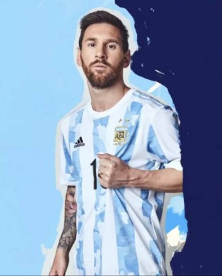'Parece chaleco de perros': Tildan de horrible la polémica nueva camisa de Messi y Argentina para 2021  