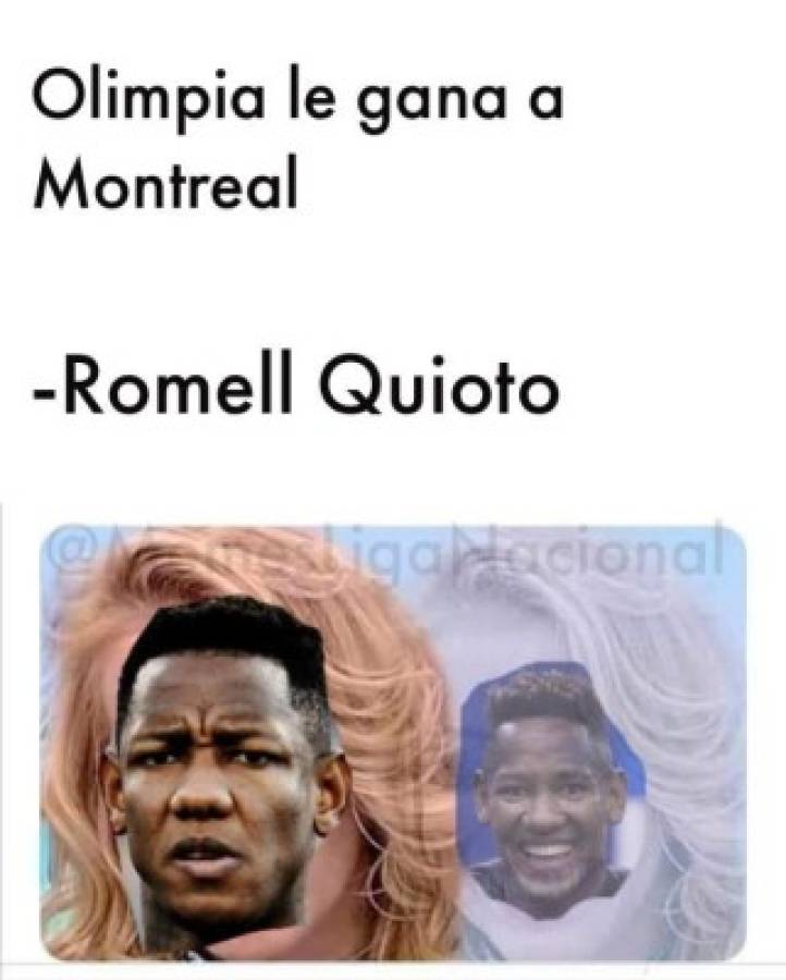 Los otros memes que no has visto del triunfo del Olimpia ante el Impact Montreal