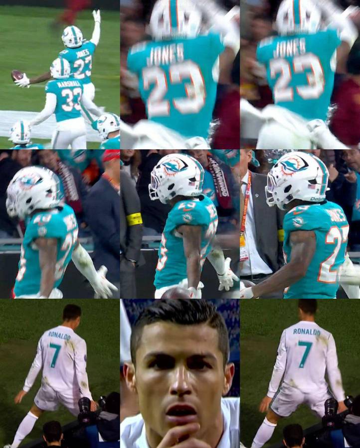 Honduras presente: así fue el show de medio tiempo en el NFL Madrid Game y homenaje a Cristiano Ronaldo en el Bernabéu