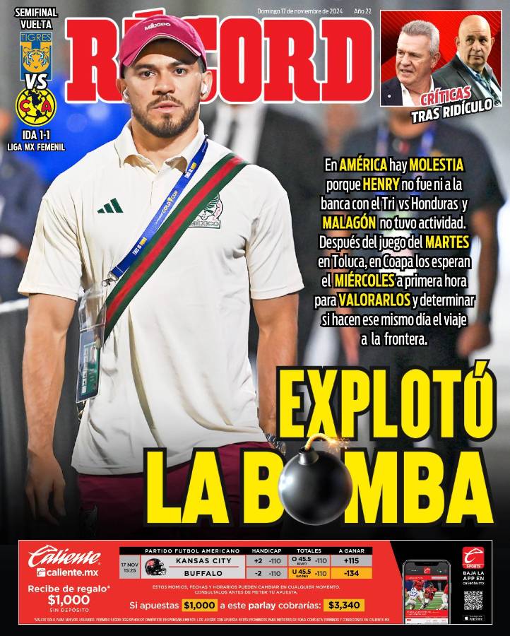 Vasco Aguirre está en polémica, Chino Huerta recibe dardo y la Selección Mexicana saca la calculadora frente a Honduras: dice la prensa azteca