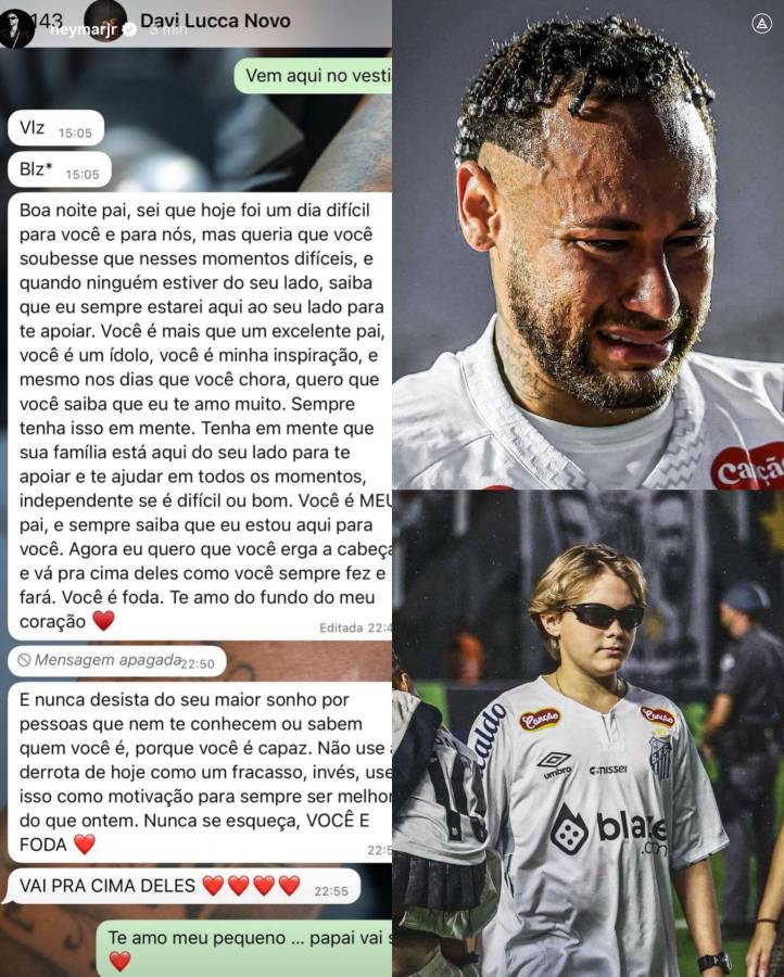 Hijo de Neymar impacta a todos con la frase que nadie esperaba: No te conocen ni saben quién eres; vamos contra ellos
