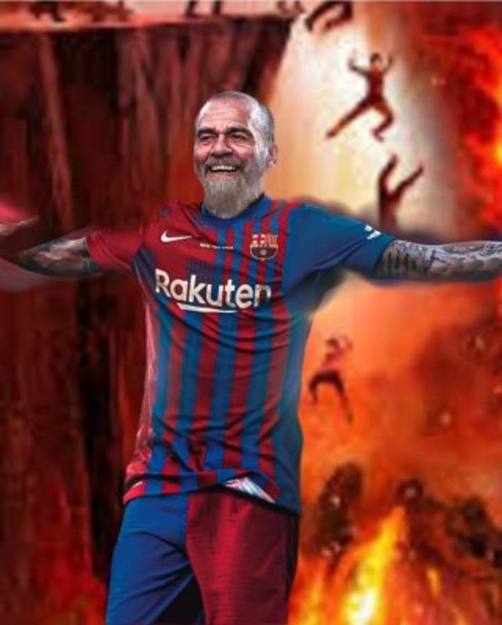 Dani Alves regresa al Barcelona y los memes destrozan al jugador brasileño por su edad
